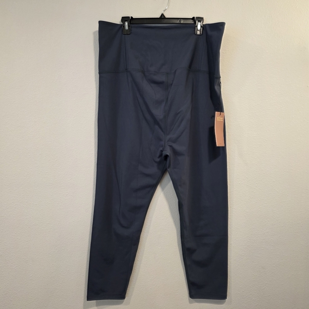 Girlfriend Collective LITE High Rise Teal Leggings -NWT